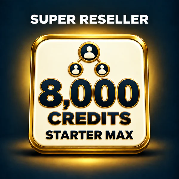 SR Starter Max - 8000 Credits