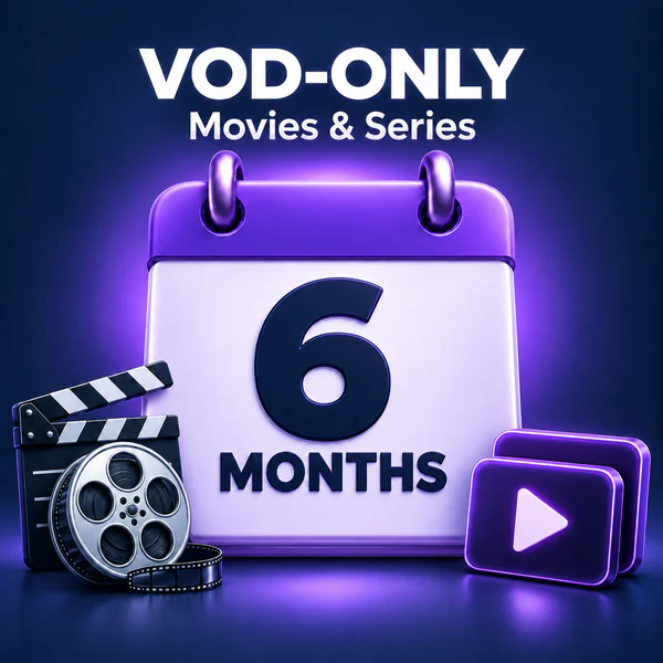 VOD Only - 6 Months